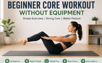Beginner Core Workout Without Equipment