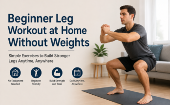 Beginner Leg Workout at Home Without Weights