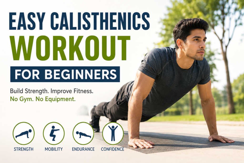 Easy Calisthenics Workout for Beginners