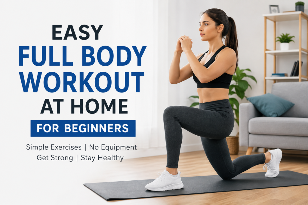 Easy Full Body Workout at Home for Beginners