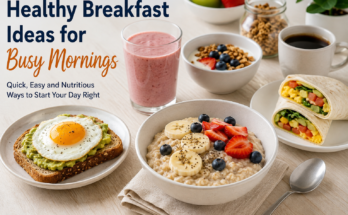 Healthy Breakfast Ideas for Busy Mornings