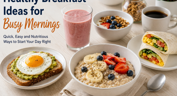 Healthy Breakfast Ideas for Busy Mornings