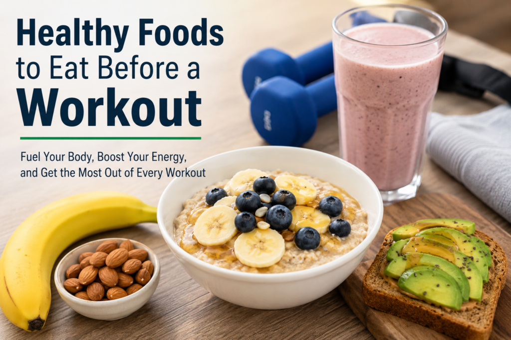 Healthy Foods to Eat Before a Workout