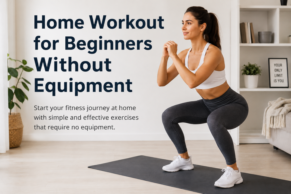 Home Workout for Beginners Without Equipment