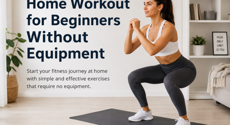 Home Workout for Beginners Without Equipment