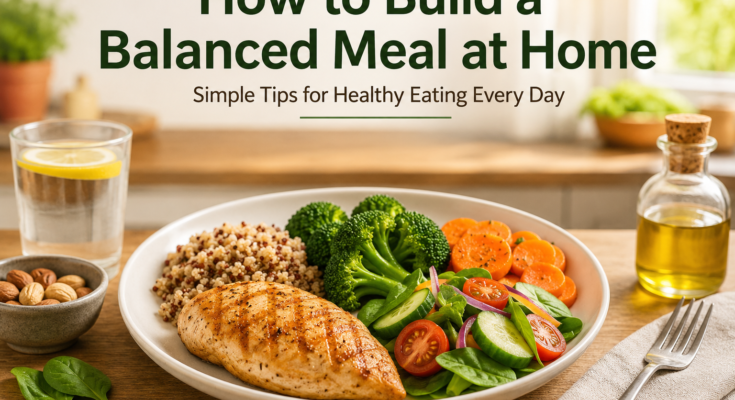 How to Build a Balanced Meal at Home