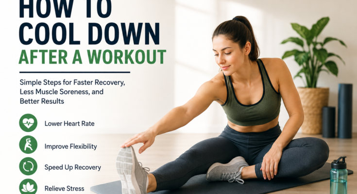 How to Cool Down After a Workout