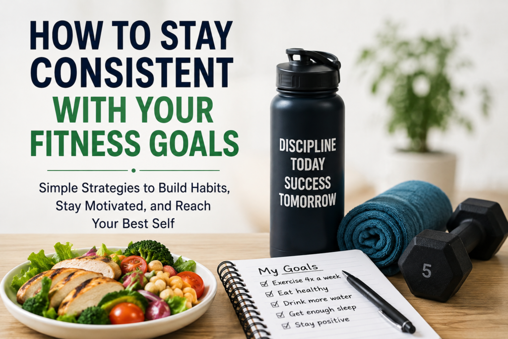 How to Stay Consistent With Your Fitness Goals