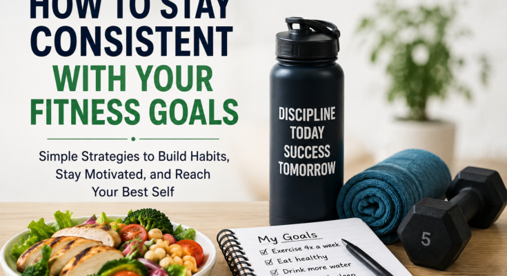 How to Stay Consistent With Your Fitness Goals