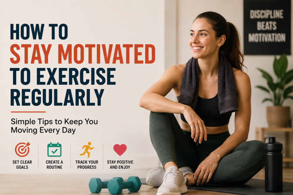 How to Stay Motivated to Exercise Regularly