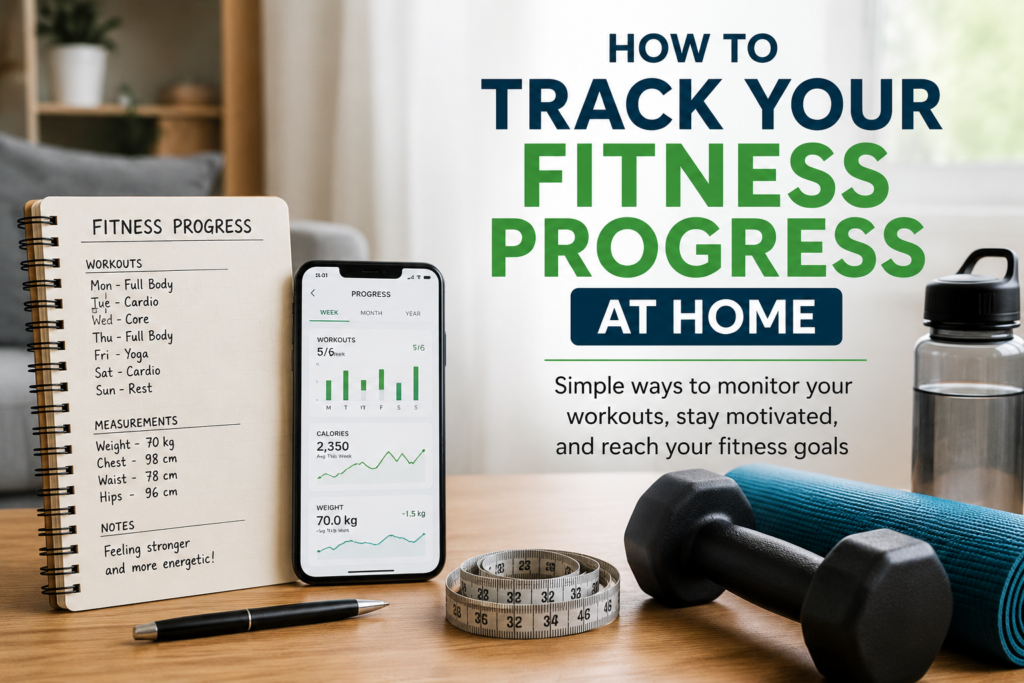 How to Track Your Fitness Progress at Home