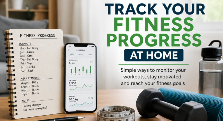How to Track Your Fitness Progress at Home