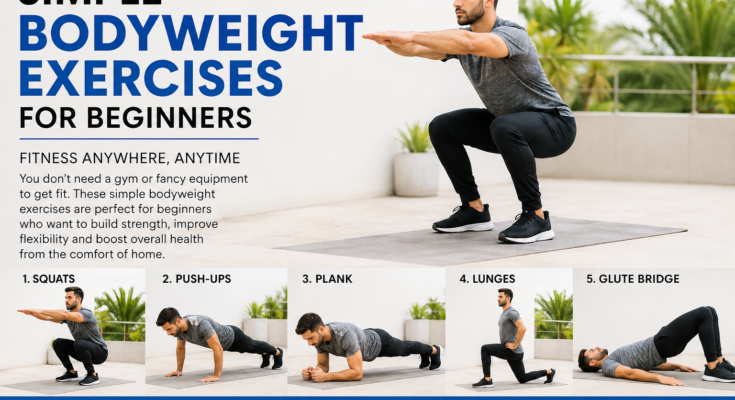 Simple Bodyweight Exercises for Beginners