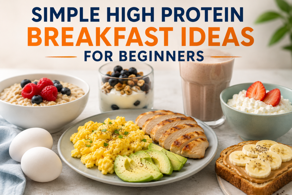 Simple High Protein Breakfast Ideas for Beginners