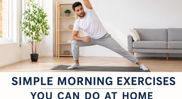 Simple Morning Exercises You Can Do at Home